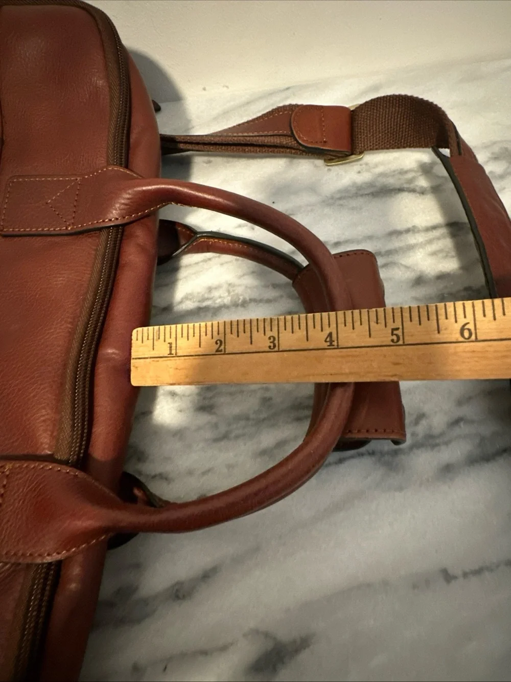 N/A brown leather